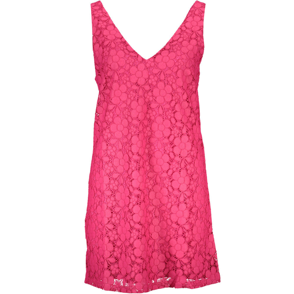 Vestido Desigual Curto Rosa! ✨